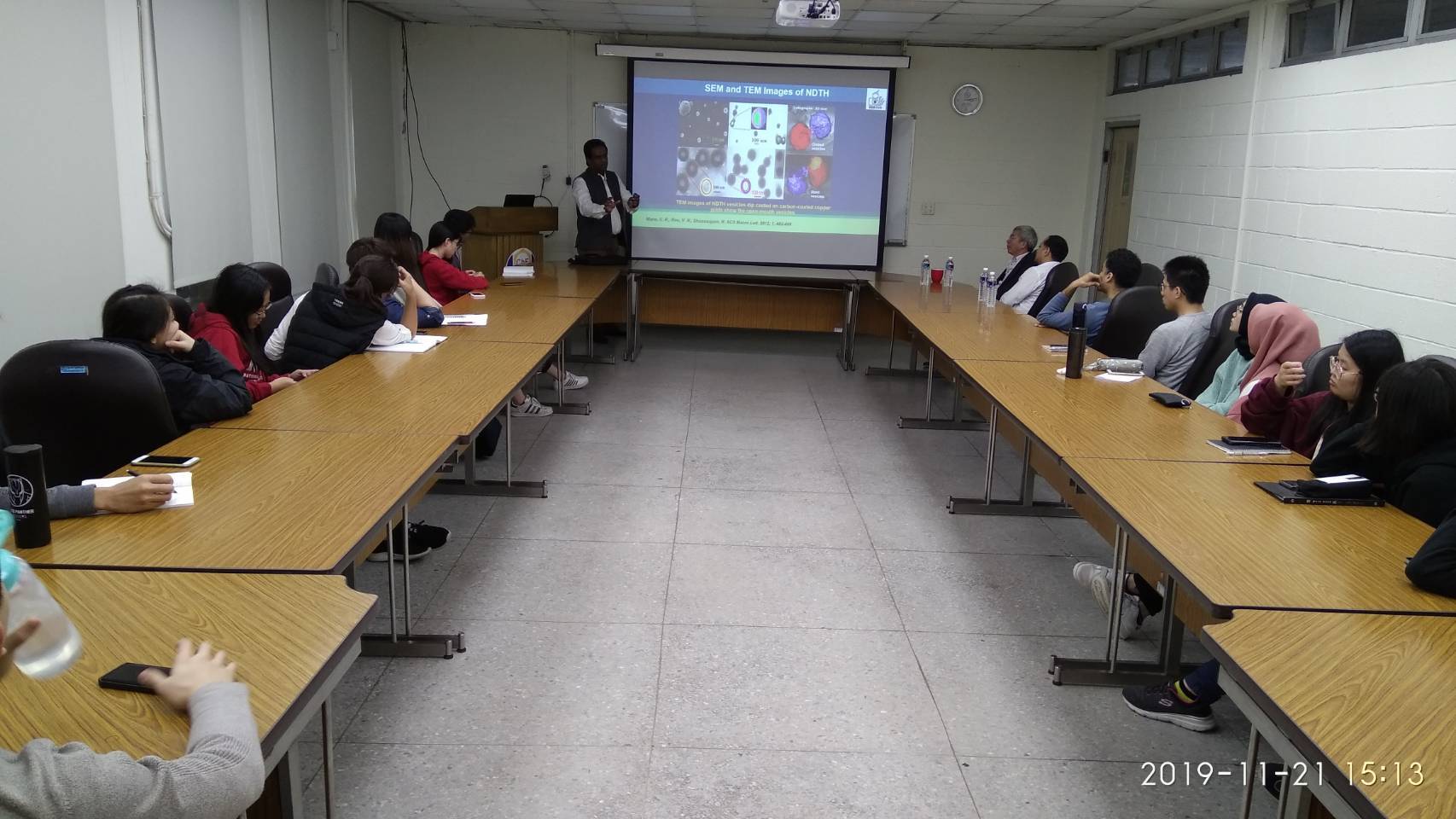 Invited Lecture- 2019/11/21(Thu.) E2-204 Prof. RAJA SHUNMUGAM