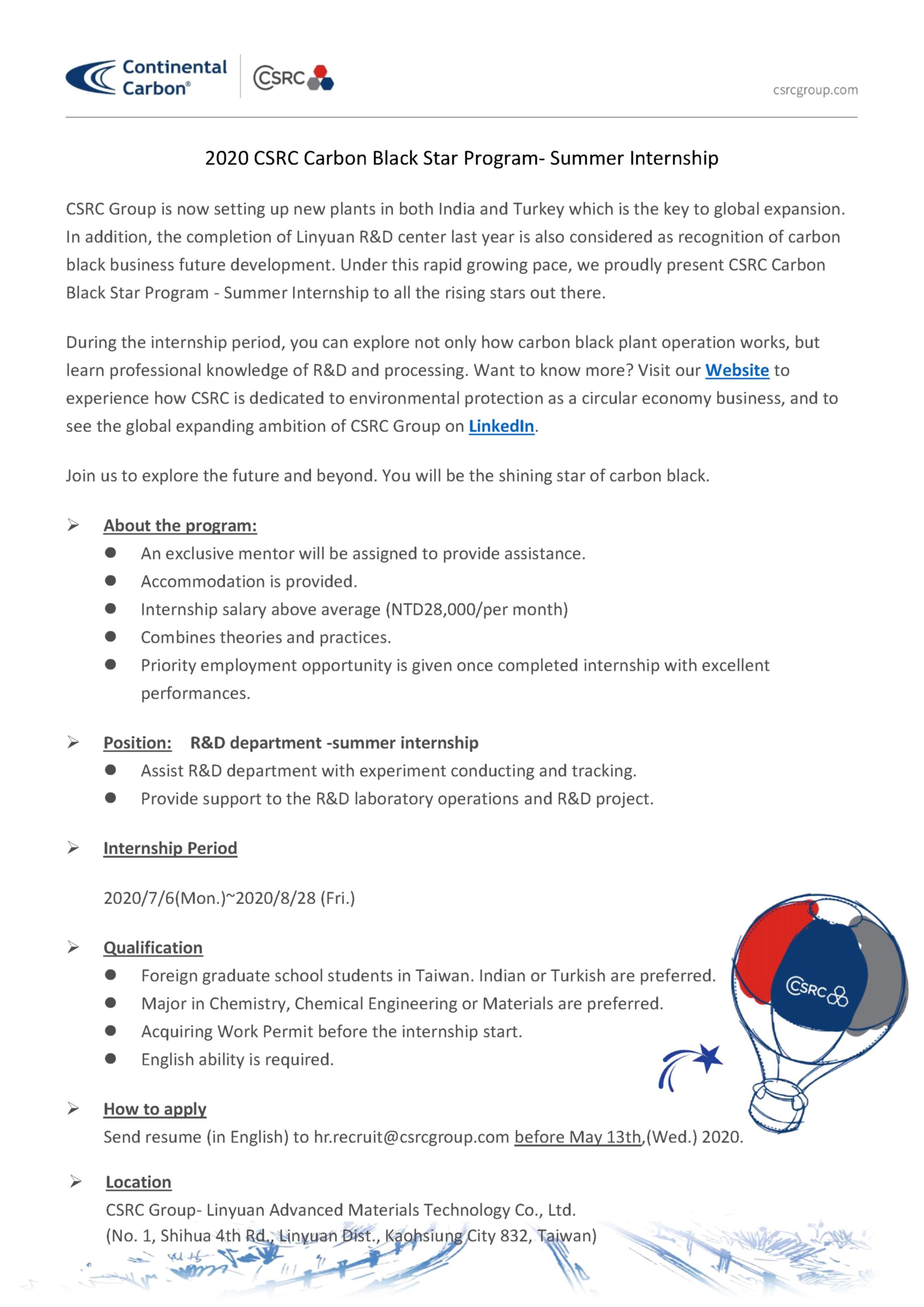 2020_Summer_Internship-CSRC_Carbon_Black_Star_Program